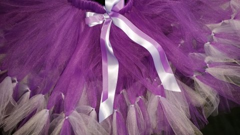 Tutu skrt i fine lilla farver