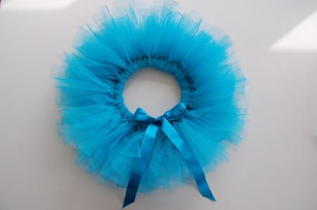 Tutu, tyll skrt m turkis sljfe