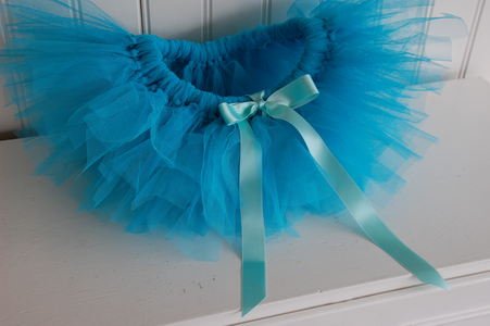 Tutu, tyll skrt turkis